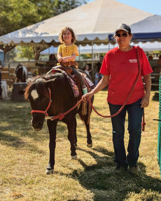 Pony Rides at the Pumpkin Patch
