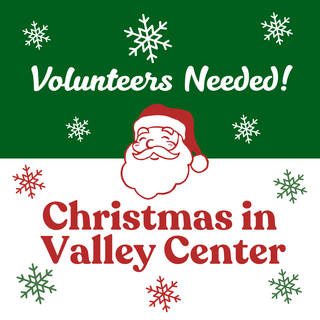 Volunteers Needed for Christmas in Valley Center