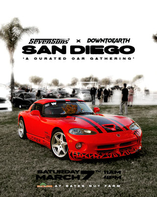 SEVENSUNS x DOWNTOEARTH - SAN DIEGO CAR SHOW