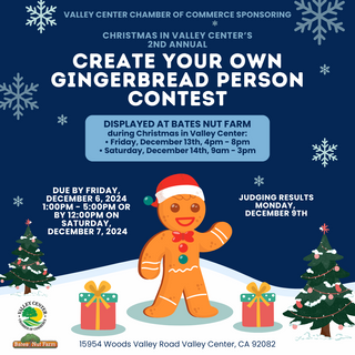 Create Your Own Gingerbread Person Contest