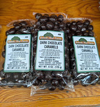 Dark Chocolate Caramels, 6 oz.