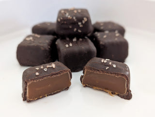 Dark Chocolate Sea Salt Caramel Chews