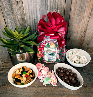 Holiday Gift Bag With Small Snack Bags