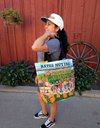 Bates Nut Farm Tote Bag