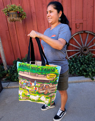 Bates Nut Farm Tote Bag