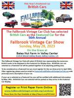 Fallbrook Vintage Car Show
