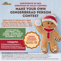 Make Your Own Gingerbread Person Contest