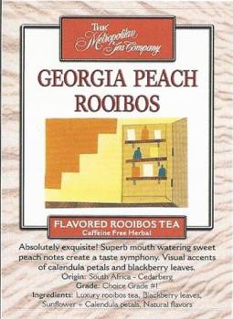 Georgia Peach Rooibos Tea