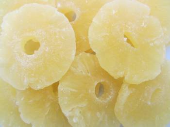 Pineapple Rings, Dried 12 oz.
