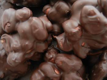 Peanut Clusters, Dark Chocolate 8 oz.